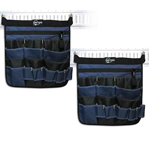 E Track Hanging Tool Organizer,Wall Hanging Tool Organizer,E Track Accessories for Flatbed Enclosed Trailers,Garages,Tool Room.2PACK