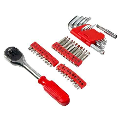 237 Piece Tools Set Professional All-in-One Home Tool Kit with Plastic Toolbox for College, General Household and Repair Set