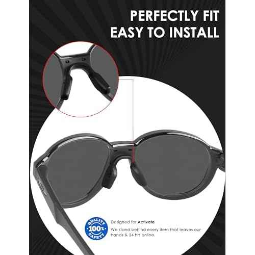 BLAZERBUCK Replacement Nose Piece Nose Pads for Oakley Activate OX8173 Eyeglasses