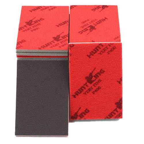 20 PCS 3-Inch x 4-Inch 320 Fine Grit Sandpaper, Ultra Soft Fine Sanding Sponges Pads Wet Dry Sandpaper Sponge, for Model Drywall, Metal, Wood, and Furniture Polishing