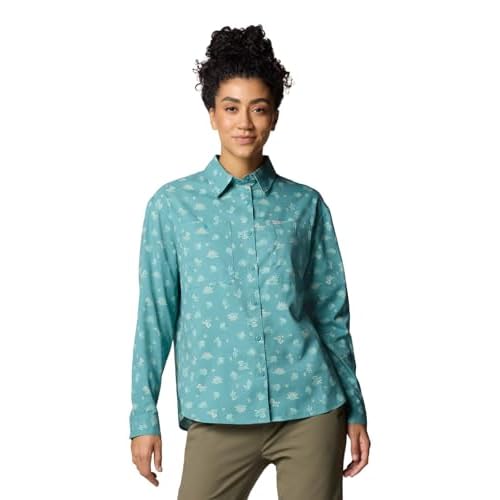 Columbia Women's Silver Ridge Utility Patterned Long Sleeve Shirt