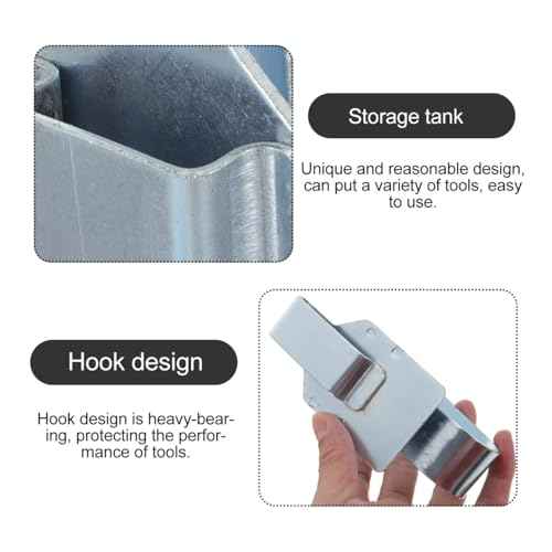 Angoily Electric Tool Waist Rack 3 pieces Belt Clip Tool tool storage belt hook belt hanging hook belt hanging rack Holding Hook Steel Tool Carrying Belt Hook