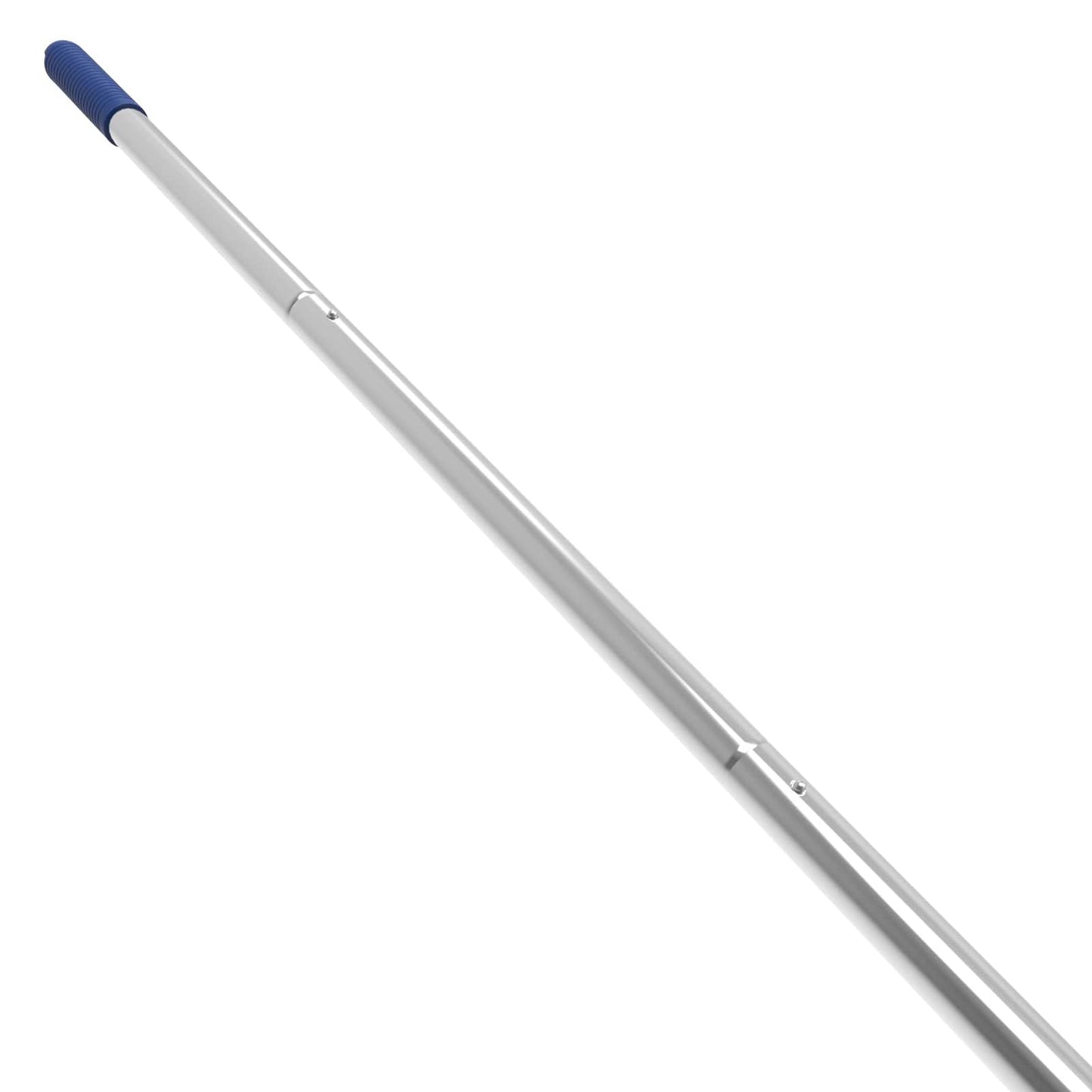 POOLWHALE 10.5 Foot Premium Aluminum Telescopic Swimming Pool Pole, Special Stripes Texture Strong Grip, Adjustable 8 Pieces 1.0 mm Expandable Step-Up, for Skimmer Nets, Vacuum Heads and Brushes