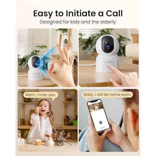 ZOSI C518 4MP Indoor Pan/Tilt Smart Home Security Camera for Pet Dog Baby Monitor,2.4G/5G Dual-Band Plug-in WiFi Cam,Auto-Tracking,Night Vision,Human Detection,2 Way Audio,Cloud&Memory Card Storage