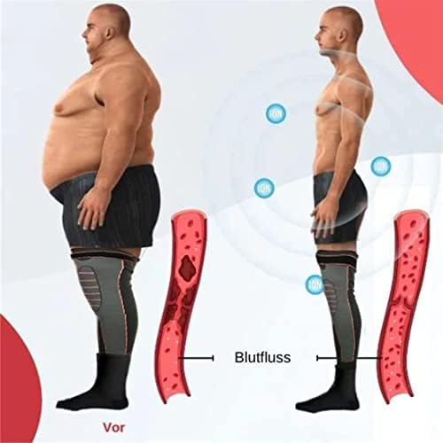 Tourmaline Acupressure Selfheating Knee Sleeve, Tourmaline Acupressure Self-Heating Shaping Knee Sleeve, Tourmaline Acupressure Knee Sleeve (Orange-Mugwort,L)