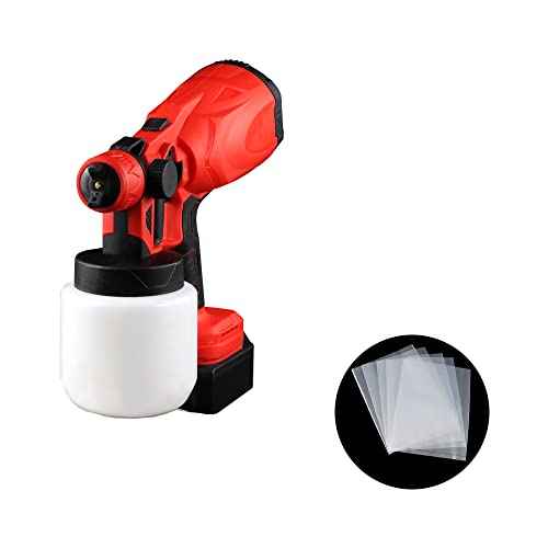 60 Pcs Paint Sprayer Cup Liners, Spray Gun Cup Canister Liners, Transparent Paint Sprayer Bags for Paint Sprayer Parts Accessories (7.87 * 11.8 inch)