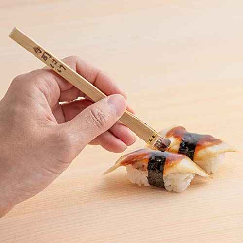 Endo Shoji BHK7501 Brush and Paint Brush, Commercial Use, Bamboo Pattern, Sushi Brush (Horse Hair), 0.4 inches (10 mm), Made in China