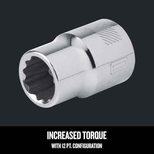 CRAFTSMAN 3/8 Drive Metric 12 Point Standard Socket (CMMT44302)