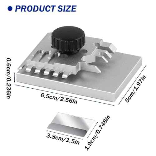 Photo Etched Parts Bender Metal Etching Sheet Bender Metal Bending Tool Bending Vise Craft Tools for Model Tools Hobby Accessories DIY Tool(4552)