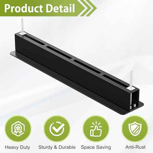 Heavy Duty Ceiling Storage Rack,Overhead Garage Storage Rack,Powder Coated Tote Storage Racks for Garages, Sheds, Storerooms (6 PCS, for 5 Bins)