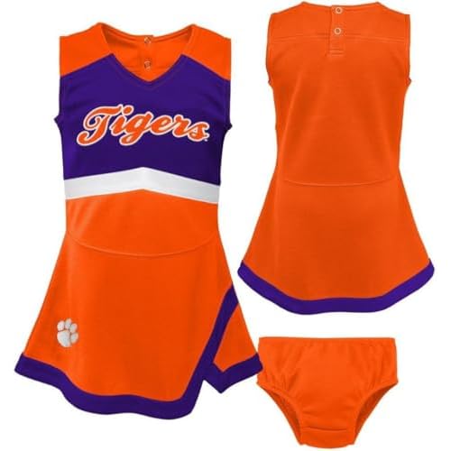 Outerstuff Girls Infant NCAA Cheer Captain Jumper Dress