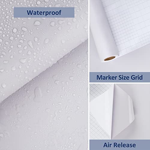 WESTICK Light Purple Wallpaper Solid Color Purple Contact Paper Self Adhesive Removable Viole Peel and Stick Wallpaper for Girls Bedroom Accent Walls Cabinets Dresser Lavender Wallpapers 15.8"x80"