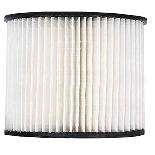 Koblenz Washable Cartridge Filter, Fits 5-16 Gallon Wet-Dry-Blow Vacuum Tanks, Washable and Reusable Filter, Easy to Install, Long-Lasting, 45-11169-00-7