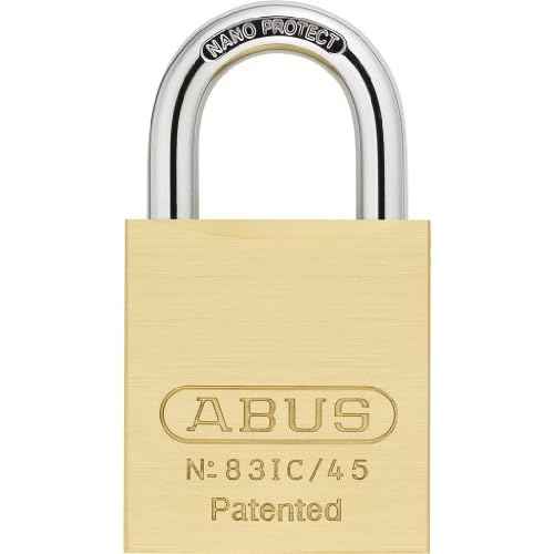 ABUS 83IC/45 Small Format Interchangeable Core Padlock - Core/Cylinder Not Included