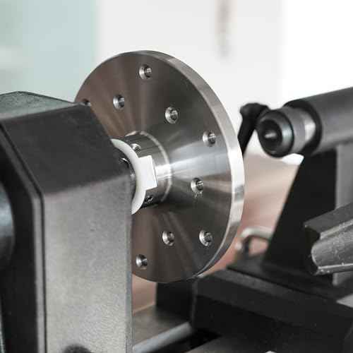 6" Face Plate with 1¡±X8TPI Thread, with Two Nylon Washers for Woodturning lathe,12 Mounting Holes.