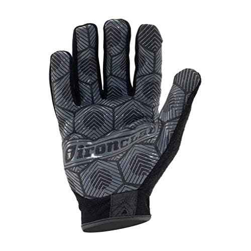 Ironclad Command Grip Work Gloves; Touch Screen Gloves Conductive Palm & Fingers, Extreme Grip, Durable, Performance Fit