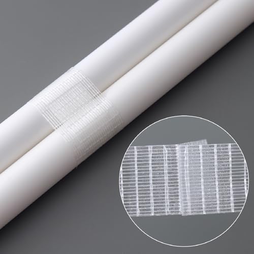 QDiShi Transparent Duct Tape, Heavy Duty Waterproof Tape, High Performance Weather Resistant Tape for Discreet Repairs and Mounting Residential Shipping Packing and Industrial Uses (1 in x 33 Yards)