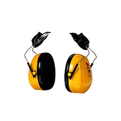 3M PELTOR Hearing Protection Optime 98 Earmuffs, Adjustable Tilt Earcups, E-A-Rfit Compatible