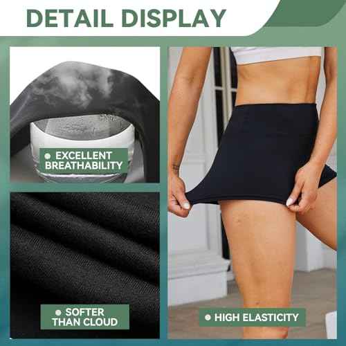 QGGQDD Workout Biker Shorts for Women - 3"/5"/8" High Waisted Tummy Control Spandex Booty Shorts for Gym Yoga Volleyball