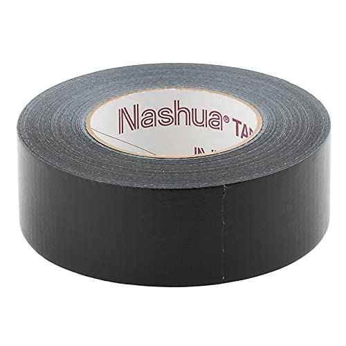 Nashua 2280 Black Duct Tape, All Purpose, Water Resistant, 1.89 Inch x 60 yds, 1 Roll