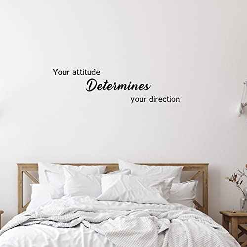9 Pcs Inspirational Vinyl Wall Decal Stickers Motivational Quote Peel and Stick Positive Saying Wall Art Large Affirmation Decal Removable Decor for Home Office School Classroom