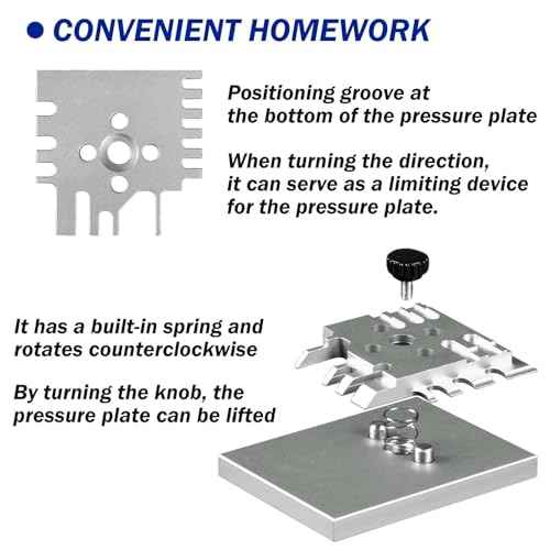 Photo Etched Parts Bender Metal Etching Sheet Bender Metal Bending Tool Bending Vise Craft Tools for Model Tools Hobby Accessories DIY Tool(4552)