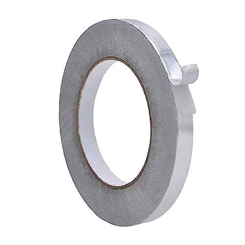 WOD Aluminum Foil Tape - 1/2 inch x 50 yds. Heat Shield Reflective Sealant Tape - Ideal for HVAC, Duct, Pipe, and Metal Insulation and Repair. Low and High Temperature Resistant AFTR28