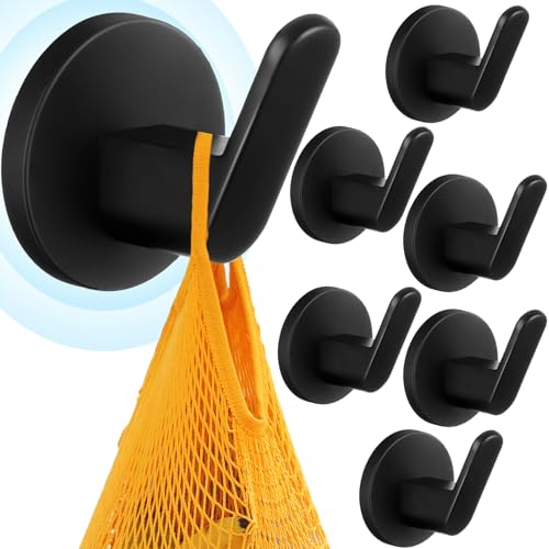 Kanayu 10 Pcs Magnetic Hooks Heavy Duty Magnetic Hooks for Hanging, Magnet Tool Holder Garage Storage Tool Organizer Hanger for Refrigerator Kitchen Doors
