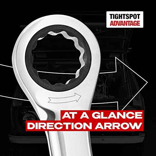 Jaeger 27 mm Ratchet Wrench with 113-Tooth Ratcheting Precision and Hardened, Polished Steel for Projects with Metric Tight Spaces