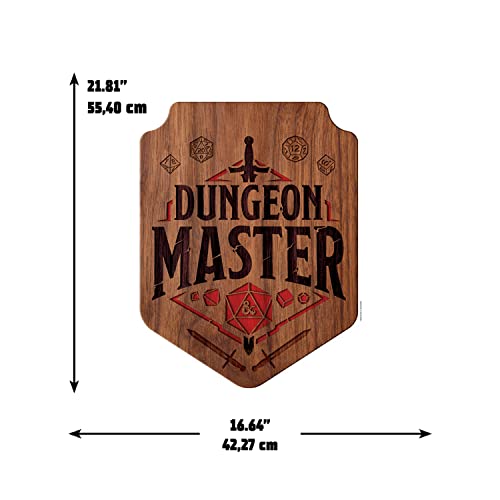 RoomMates RMK5349GM Dungeons and Dragons Dungeon Master Giant Peel and Stick Wall Decal with Alphabet