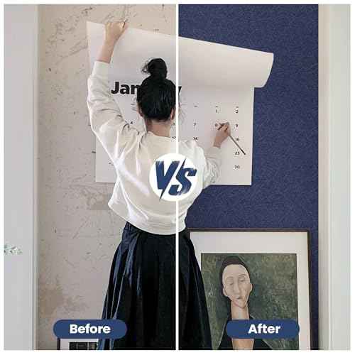 Dark Blue Peel and Stick Wallpaper - Removable Waterproof Self Adhesive Contact Paper - Silk Boys Wall Covering Poster Board - Kitchen Countertop Vinyl Wrap for Bathroom Cabinet 15.7x118