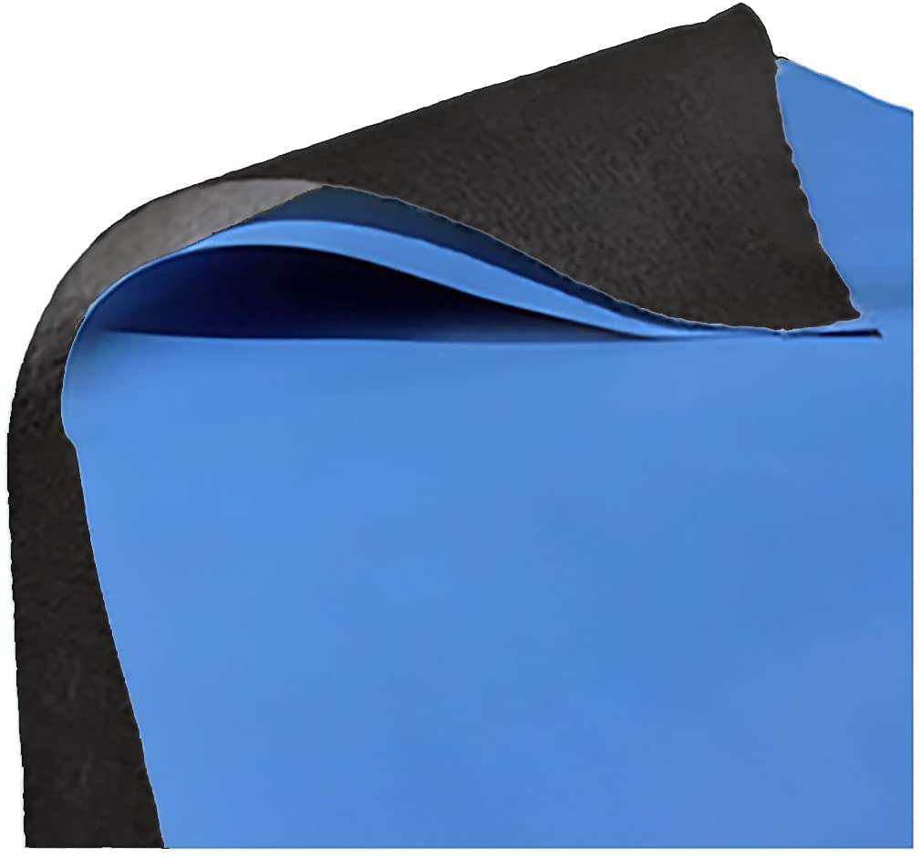 Liner Life LL1224RE Aboveground Pool Liner Pad 12' x 24', Strong Durable Puncture Resistant Floor Mat, Polyester Geotextile Material, 12'x24' Rectangle, Black