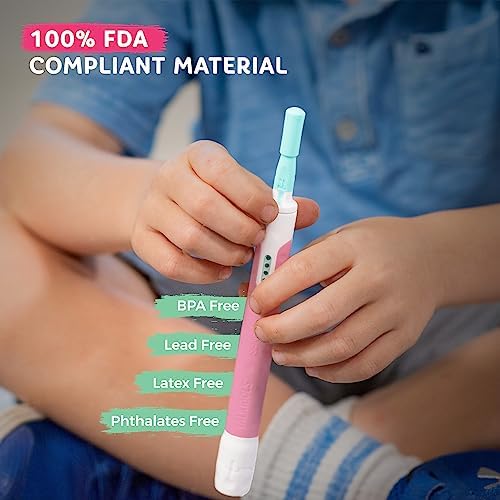 TalkTools Sensi Oral Sensory Therapy Tool with Soft Sensi Jaw Tips (Pink, 10 Tips Set - Pink)