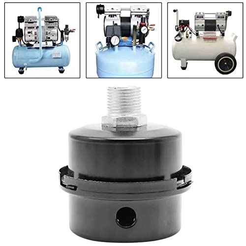 HL018200AV Air Compressor Silencer Filter Metal 20mm Thread Fits Campbell Hausfeld Husky Sears Air Compressor (1/2"PT 20mm)