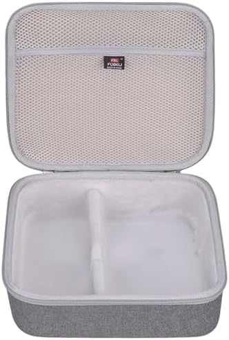 FBLFOBELI Hard Storage Case Compatible with OMRON Platinum BP5450/10 Series BP7450/Gold BP5350/7 Series BP7350 Blood Pressure Monitor with Upper Arm Cuff, Case Only (Grey)