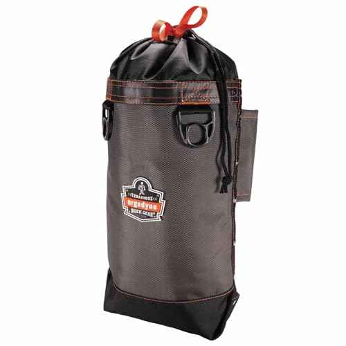 Ergodyne Arsenal 5928 Topped Bolt Bag Tool Pouch ? Tall, Polyester,Gray
