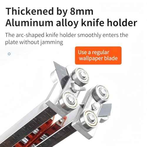 Heavy Duty Drywall Cutting Tool, 1.5 to 60cm Foldable Sheetrock Cutter, Suitable for Gypsum Boards with Thicknesses of 1/4 "&3/8"&1/2 "