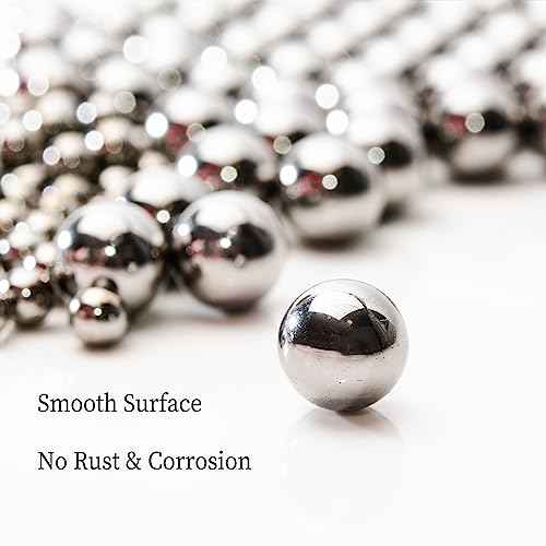 100 PCS 3/8" Inch Diameter Hardened Chrome Solid Steel Bearing Balls,Vigorous Precision Balls£¨100 Pieces£©