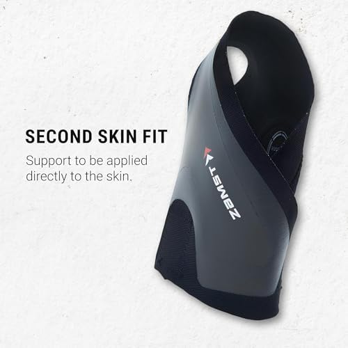 Zamst Filmista Ankle - Ultra-Thin Ankle Brace for Sport, Stabilizing Ankle Support for Men and Women - Right, Small