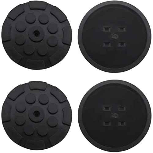 4Pcs Universal Round Rubber Arm Pads for Car Auto Jacking Lift Dia 120mm Thick 15mm Car Auto Truck Hoist
