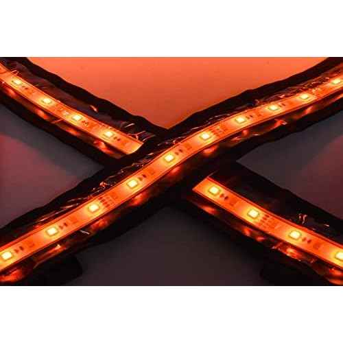 ALL-TOP Dimmable LED Camping Light Flexible Strip IP68 with Mounting Jacket - 1300 Lumen - IP68 Dual-Protection Water Resistanc Perfect for RV Camping and Overland