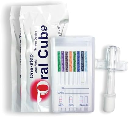 10 Panel Test Oral Saliva Screening Kit â Rapid Home Mouth Swab Test Kit Multi Screening Screen Kit Ideal for Home Use