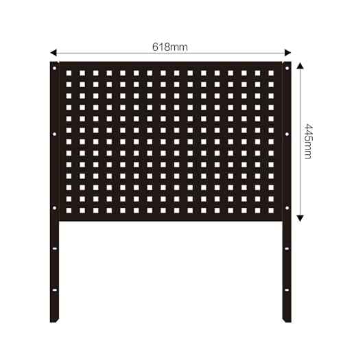 Back Panel for Tool Cart Tool Chest (HGB1235-BK)