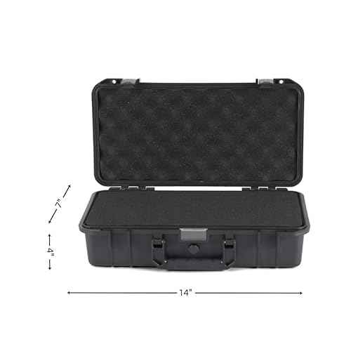 Waterproof Hard Storage Carrying Case for Milwaukee 2626-20 M18 18V Lithium Ion Cordless 18,000 OPM Orbiting Multi Tool, with Foam Insert, Case Only