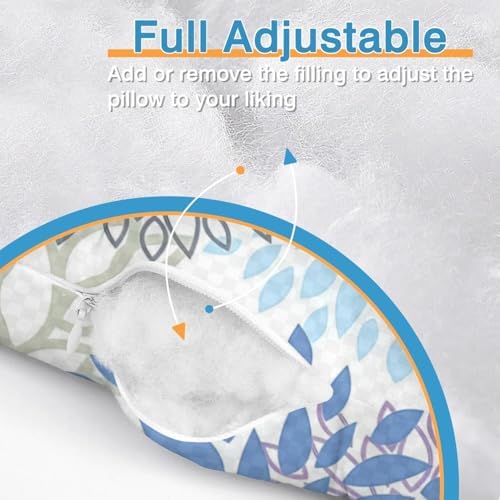 Ear Piercing Pillow for Side Sleepers Pillows with Holes for Ear Pain,Donut Pillow for Ear Side Sleeping Pillow for Adults CNH Ear Pain Relief Pressure Sores Ear Pillow with Hole in Center