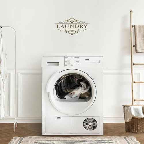 3 Pcs 10.94''x 5.51'' Pantry Laundry Bathroom Sign Door Stickers Decor for Home Coffee Restaurant Shop Store Transparent Waterproof Self-Adhesive Letter Sign Wall Decals (Gold-Style D)