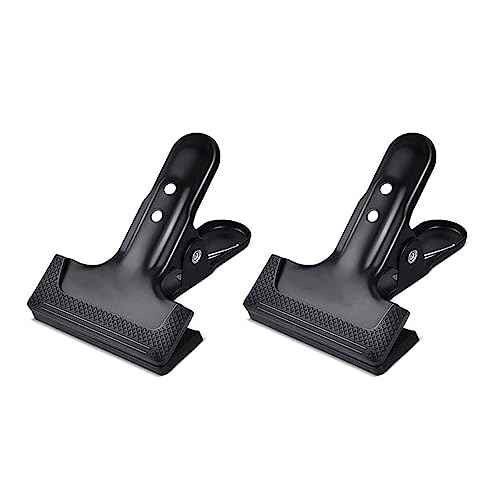 Backdrop Spring Clamps - 2 Pack of 4" Heavy Duty Clips for Photography Background Stands, Woodworking & Home Improvement Projects