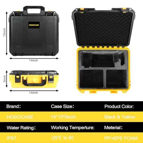 Case for Dewalt Oscillating Multi Tool: Hard Carrying Case Storage Organizer Tool Box for Dewalt 20V Max Cordless Multitool Oscillating DCS356 | DCS354 | DCS353 | Battery | Charger | Tool Accessories