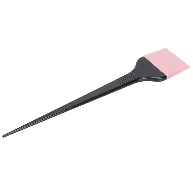 Hair Dye Brush Hair Dye Applicator Brush, Long Handle Hair Color Brush Professional Salon Hair Color Brush Soft Silicone Hairdressing Tinting Brush 1.77 x 8.86in for Hair Salon