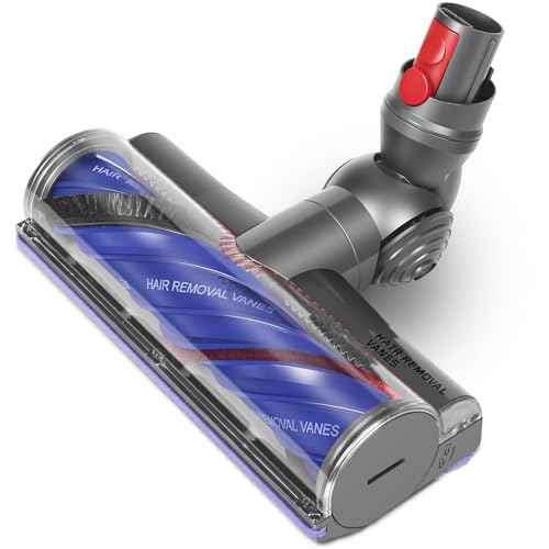 Upgraded Anti-Tangle Motorbar Replacement Brush Head Compatible with Dyson V12 Detect Slim Cordless Vacuum Cleaners, Lightweight Hardwood & Carpet Floor Attachment